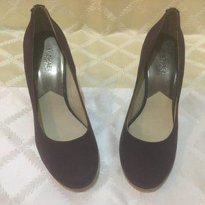 Michael Kors Purple Suede Heels